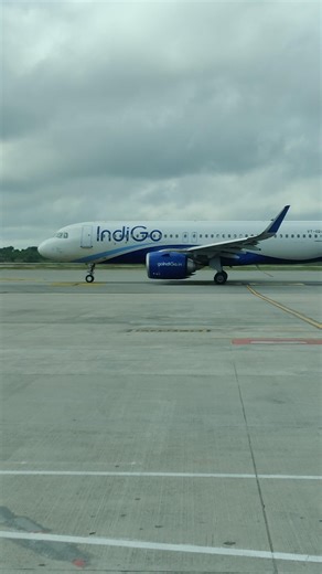 Indigo Airbus A320 is Ready For Departure| indigo | Airbus A320 #goindigo #indigoairlines #regional