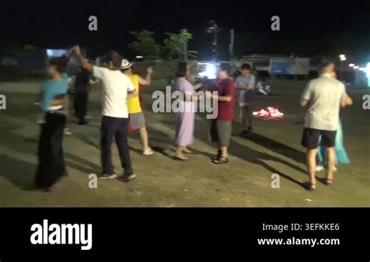 people perform traditional dance Stock Video Footage - Alamy