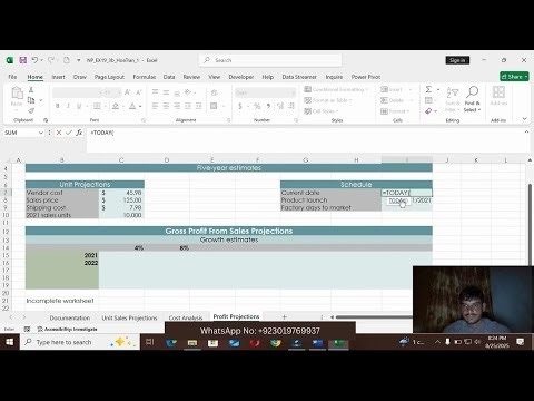 Excel Module 3 Sam Project B Medsight Instruments