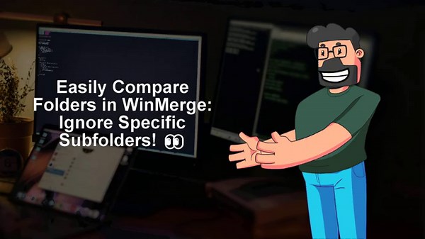 Easily Compare Folders in WinMerge: Ignore Specific Subfolders! 👀
