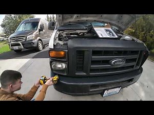 Ford Econoline E250 LED Headlights Conversion & Review | Upgrade