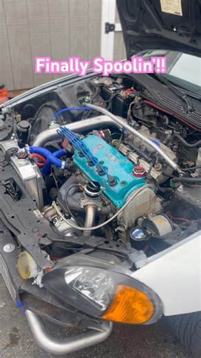 She’s Turbo’d!! Budget turbo install on a 1995 Del Dol!