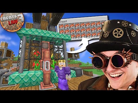 Vollautomatische COPPER FARM! - CREATE LIVE 3 - #11