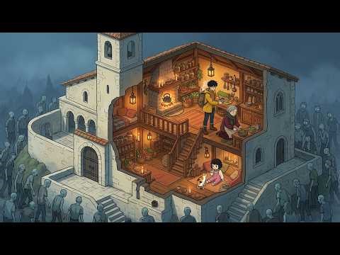 Surviving in a Secret Hilltop Monastery During a Zombie Apocalypse
