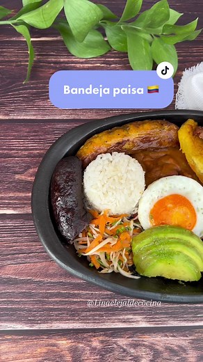 La bandeja paisa: receta fácil y deliciosa