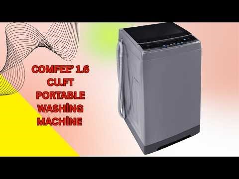 Clean Clothes Without The Hassle – COMFEE’ 1.6 Cu.ft Portable Washing Machine Washer – REVIEW