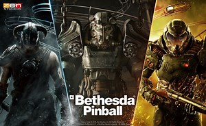 Bethesda and Zen have revealed the tables you'll be playing in Bethesda Pinball