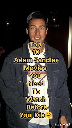 Top 10 best movie's of Adam sandler Ever he made 🤯 #movie #adamsandler #hollywoodmovies