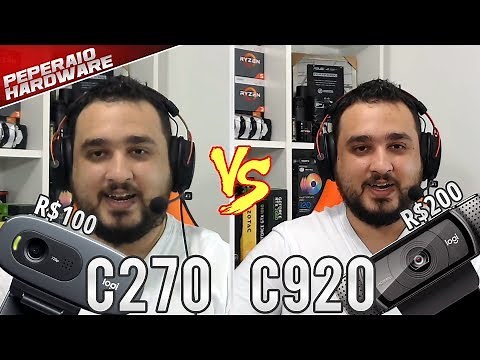 Logitech C270 vs C920 Pro side-by-side - Image and Sound Quality