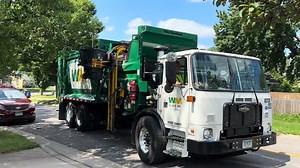 【垃圾回收】WM垃圾收集车工作_哔哩哔哩_bilibili