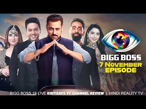 Bigg Boss 19 7 November 2025 Review | Bigg Boss 19 Full Episode Today | Bigg Boss 19