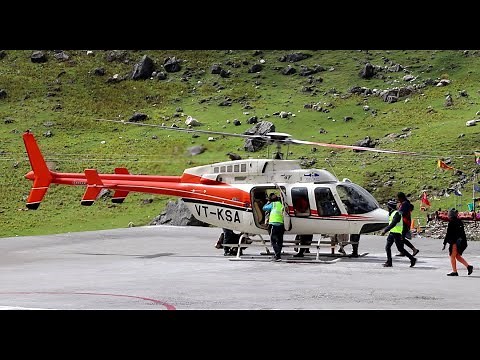 Kedarnath Dham Helicopter Ride Phata to Kedarnath Temple Guptkashi to Kedarnath Temple