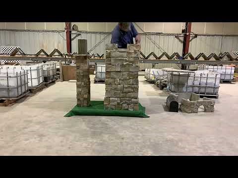 Natural Stone Mailbox kit