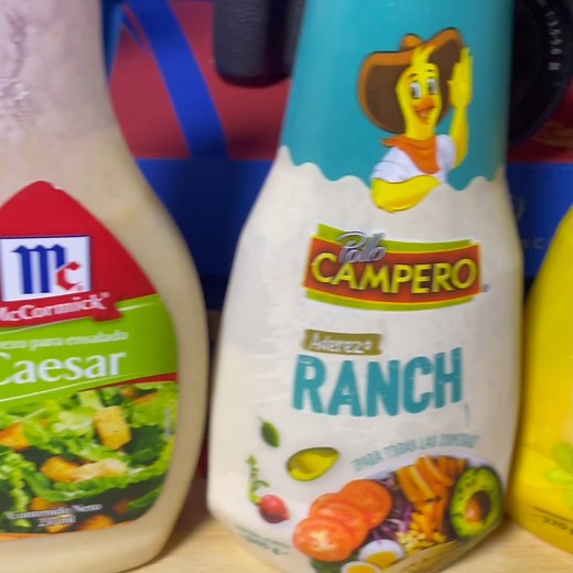 Probando los Aderezos mas raros del Supermercado GT | De todo gt