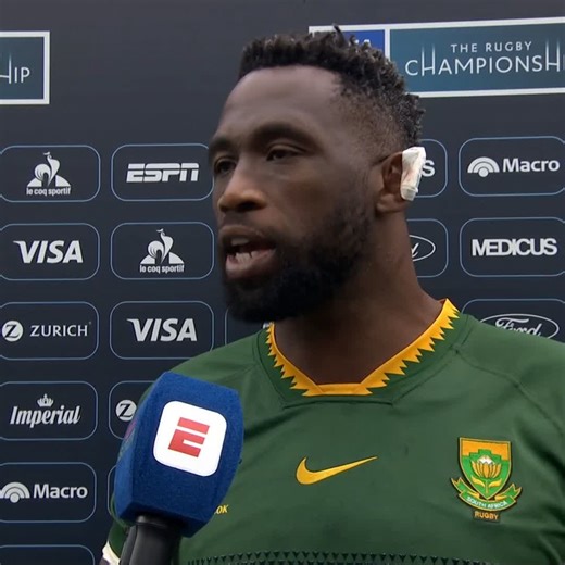 South Africa captain Siya Kolisi on his side becoming the first Springbok team to win back-to-back Rugby Championships 🗣️ | Sky Sports