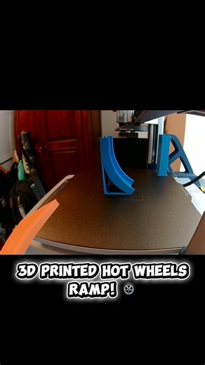 3D Printed Hot Wheels Ramp!🛞 #3dprinting #3dprintingtimelapse #3dprintingmachine #hotwheels