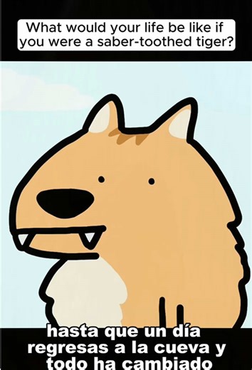 Imagine Life as a Saber-Toothed Tiger