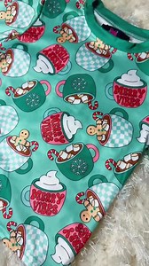 Children's Hot Cocoa Christmas Pajamas: Festive Holiday Pjs - Etsy