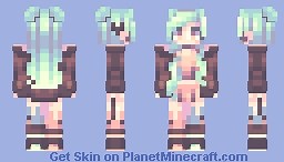 Pretty girl Minecraft Skin