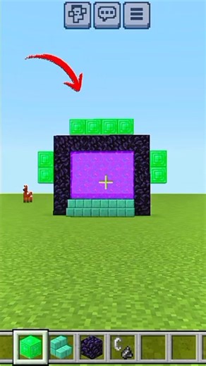 I Built a SECRET Portal in Minecraft 😳 #shorts