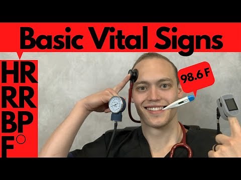 How To Take Vital Signs | Basic Vital Signs | Nursing Assessment