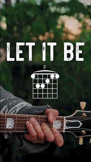 Let It Be The Beatles Guitar Tutorial // Let It Be Guitar Lesson