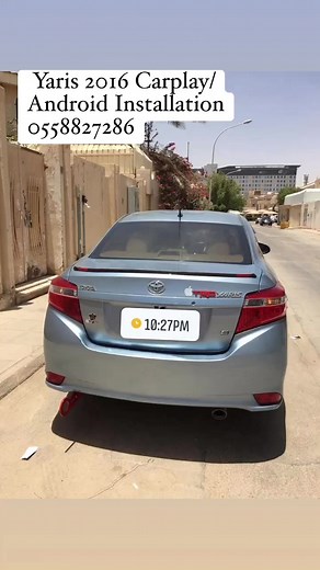 Yaris 2014-2017 Carplay/Android Auto QLed display 10.33 inches 2/32G Equalizer Subwoofer out Free reverse camera Free installation Warranty Price: 1150 riyals Call/WhatsApp 0558827286 | Kabayan Car Buy and Seller sa Riyadh | Facebook