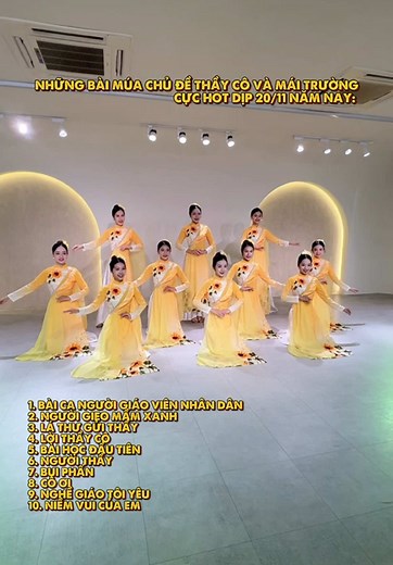 List 10 ca khúc với chủ đề được các bạn order nhiều nhất về thầy cô và mái trường cho ngày 20/11 ☺️ Tham khảo ngay những gợi ý về trang phục và đạo cụ đến từ TPBD Fevery #fevery #trangphucbieudienfevery #vannghe #vannghe2011 #viral