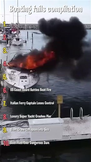 Worst Boat Fails Ever #BoatingFails #MaritimeDisasters #BoatAccidents