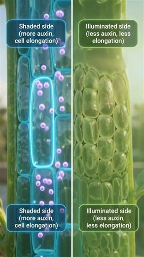Why Do Plants Bend Towards Light? 🌱☀️ | The Power of Auxin!