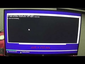 How to backup files while installing Windows 10 | Notepad Trick! | 2020