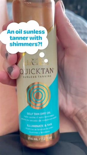 Body Drench Quick Tan Self Tanner Dry Oil! Sunless Tanning Oil for Glowing Skin, Streak Free Bronze