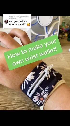 Sewing Guide for Easy Wrist Wallet Creation