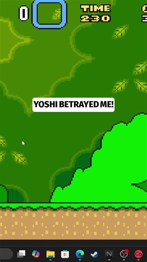Yoshi leaves me hanging! Can I survive without losing too many lives? Join the chaos and see if I can pull through!#SuperMarioWorld #GamingFails #YoshiBetrayal #SurvivalChallenge #GamerLife