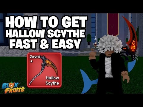How to Get Hallow Scythe in Blox Fruits Fast in Blox Fruits! Blox Fruits Beginner Tutorial Guide!