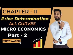 Price determination | Curves | Part 2 | Micro economics | Chapter 11