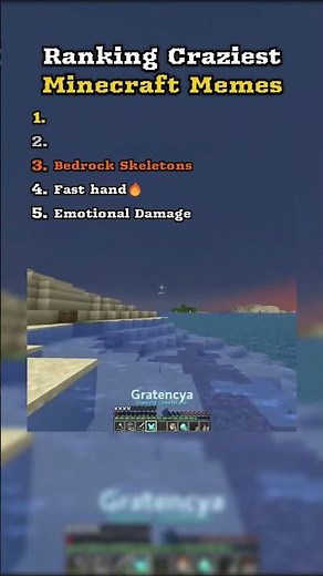 Ranking CRAZIEST Minecraft Memes 🤯 #minecraft #memes #shorts