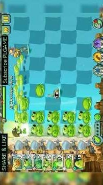 "THIS Trick SMASHES Big Wave Beach Day 20! 🌊🥥💥 #pvz2 #shorts #viral