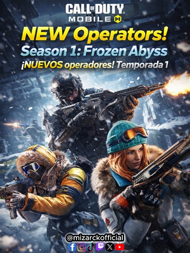 New Operators in Call of Duty Mobile: Season 1 Frozen Abyss