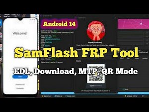 Samsung MTK FRP Download Mode | FRP MTP Mode | FRP QR & Edl Mode Remove With SamFlash Tool V3.9 New