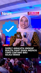 578K views · 17K reactions | Sebagai influencer, Sherly Annavita menyebut ada logical fallacy atau kesalahan dalam logika berpikir di media sosial saat ini. Sebab menurutnya kini masyarakat justru berpatokan pada centang biru untuk menilai kebenaran atas sesuatu. Saksikan Rakyat Bersuara hanya di iNews: https://youtube.com/live/k62Lepqwe3g?feature=share #SherlyAnnavita #MediaSosial #AimanWitjaksono #RakyatBersuara #RakyatBersuaraUnpad #CampusConnect | iNews | Facebook