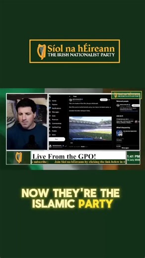 57K views · 1.6K reactions | Sinn Fein now the Islamic Party. What do you think? Do they still stand for catholic values? ☘️Join as a member: https://www.irishpatriots.com/membership-int | Niall McConnell | Facebook