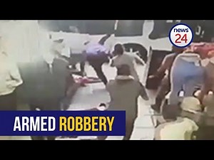 WATCH: Two people shot in Johannesburg armed robbery