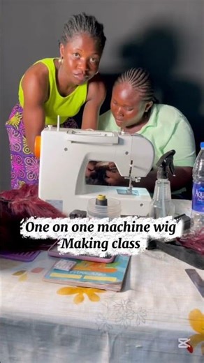 One-on-One Wig Making Class for Beginners | Sewing Machine Practice. #wigmaker #wigmakingclass