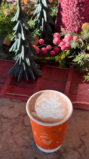 Hot cocoa, holiday magic & a little mountain cheer ☕🎄 Watch the Christmas tree come to life while we whip up the coziest cup at Sips by Mountain Mama’s! Winter never tasted so sweet. ✨ | The Ridges Resort on Lake Chatuge