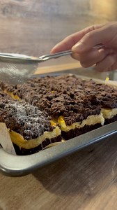 Schokostreuselkuchen mit Quark und Mandarinen 🍊 #streuselkuchen #kuchen #rezeptideen #cake #Quarkkuchen | Kilic-Story