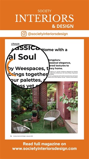 Check out Society Interiors & Design - January 2026 Magazine Featuring Weespaces