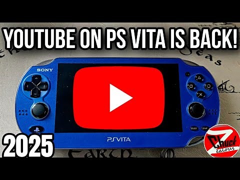 YouTube on PS Vita is Back in 2025 and it's better than EVER !!!