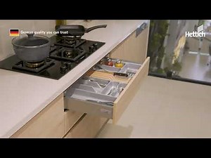 Hettich InnoTech Atira Linear Drawer System: Modular, Efficient & Designer‑Friendly