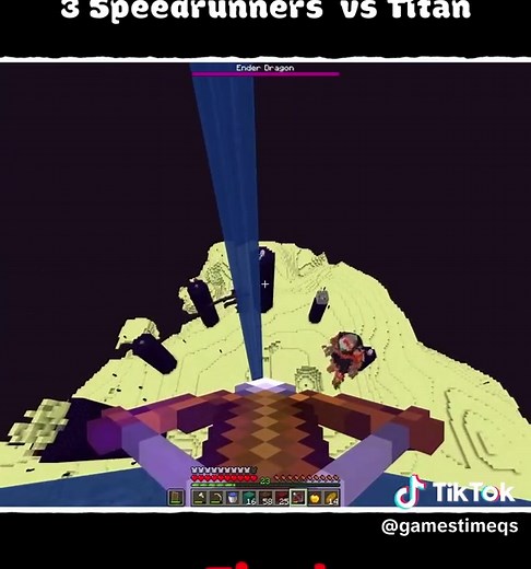 3 Speedrunners VS Titan | Final Part #Minecraft #dream #mrbeast #mods #gaming